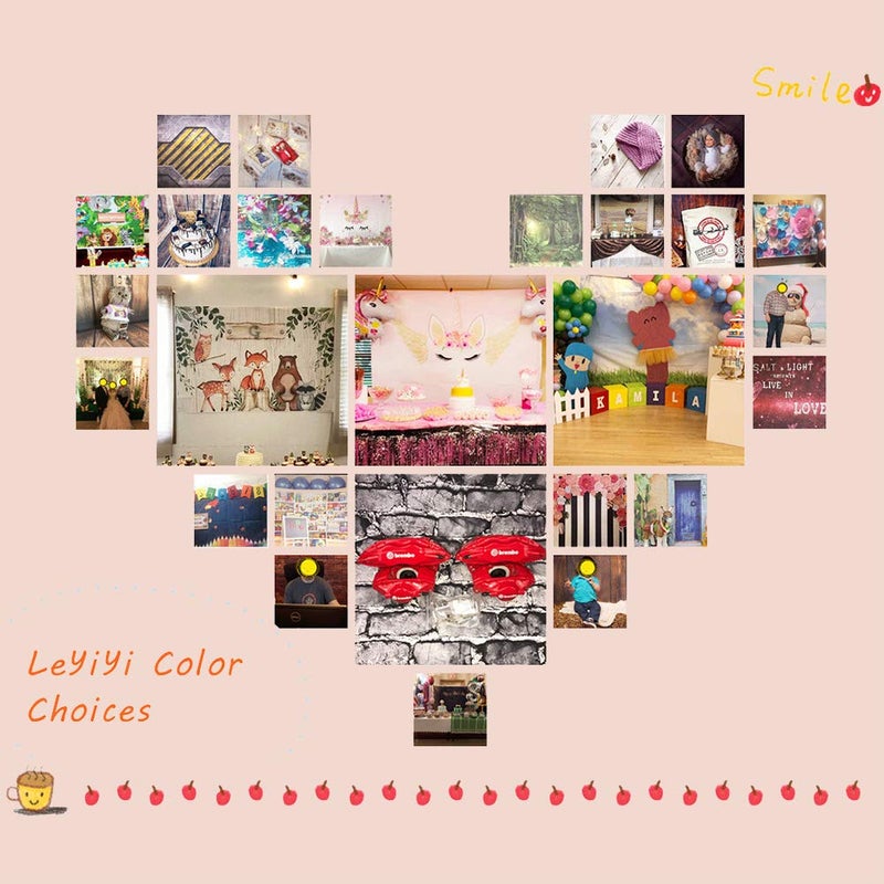 Leyiyi 5x3ft Photography Backdrop Rainbow Background Baby Baptism Baby Shower Starry Sky Cloud Skyline Vlogger Cake Table Kids Happy Birthday Summer Party Pajama Photo Portrait Vinyl Studio Prop - Image 5